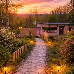 Apartman Romantic Cozy Mountain House With Jacuzzi & Sauna- Near 2 *