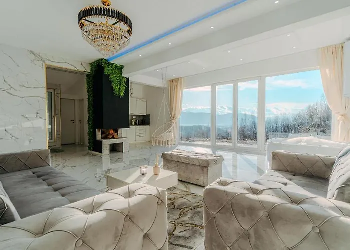 Romantic Cozy Mountain House With Jacuzzi & Sauna- Near 2 Sarajevo